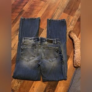 Womens buckle jeans sz 26x34